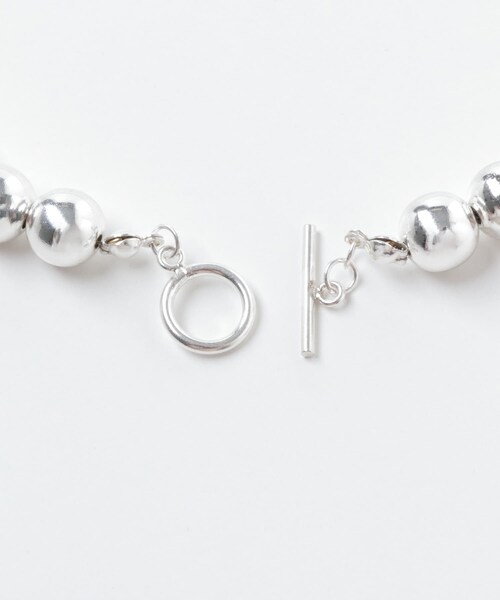 URBAN RESEARCH(アーバンリサーチ)の「decor『デコール』 Hematite8mmBallchoker(ネックレス・レディース・SILVER・-)」の13枚目の写真