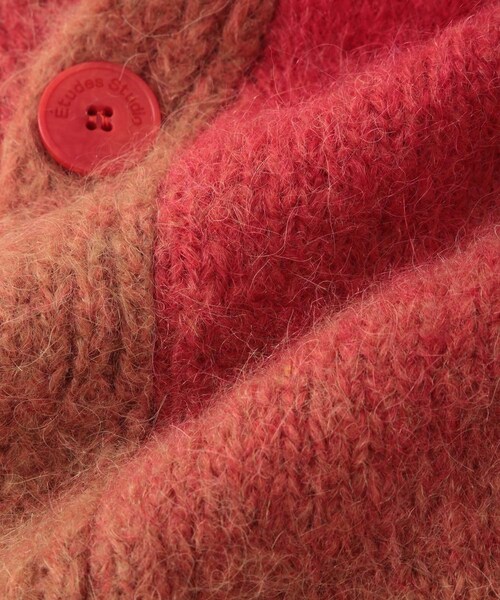 ADAM ET ROPE'(アダムエロペ)の「【Etudes Studio/エチュードストゥディオ】ALPACA CARDIGAN(カーディガン/ボレロ・メンズ・ネイビー系/レッド系・2/3)」の13枚目の写真
