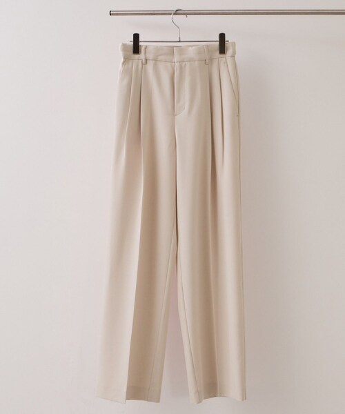VIS（ビス）の「【美easy】コンフォートストレートワイドパンツ/イージーケア・UVケア・セットアップ対応（その他パンツ・レディース・グレー/ベージュ/ライトグリーン/ネイビー・L/M/S/SS）」の5枚目の写真