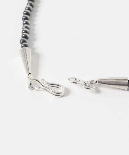 かぐれ（カグレ）の「ERICKA NICOLAS BEGAY　Plain Design Necklace（ネックレス・レディース・silver・40）」の6枚目の写真