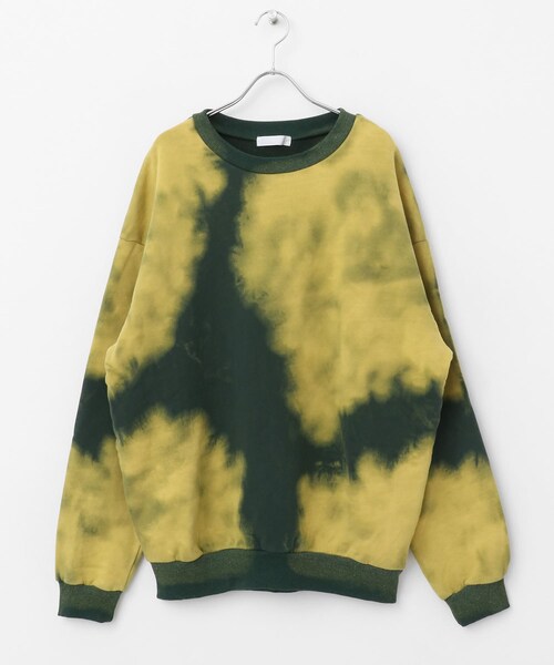 SENSE OF PLACE by URBAN RESEARCH（センスオブプレイスバイアーバンリサーチ）の「ブリーチクルーネックウェット（スウェット・メンズ・GREEN/BLACK/BURGUNDY・M/L）」の19枚目の写真