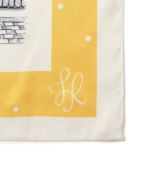 ROPE' PICNIC（ロペピクニック）の「シティーパターンスカーフ 90cm（バンダナ/スカーフ・レディース・ベージュ/サックス/オレンジ系・F）」の12枚目の写真