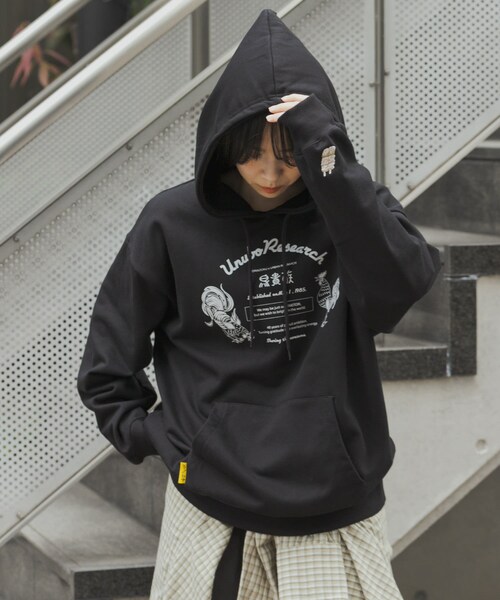 URBAN RESEARCH（アーバンリサーチ）の「鳥貴族×UR　UnuboResearch  PARKA（スウェット・メンズ・GRAY/RED/CHARCOAL/BLACK/MOCHA・M/L/XL）」の18枚目の写真