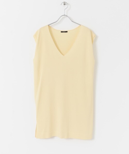 URBAN RESEARCH ROSSO（アーバンリサーチロッソ）の「チュニックニットベスト（ニット/セーター・レディース・IVORY/D/BROWN/IVORY②・FREE）」の15枚目の写真