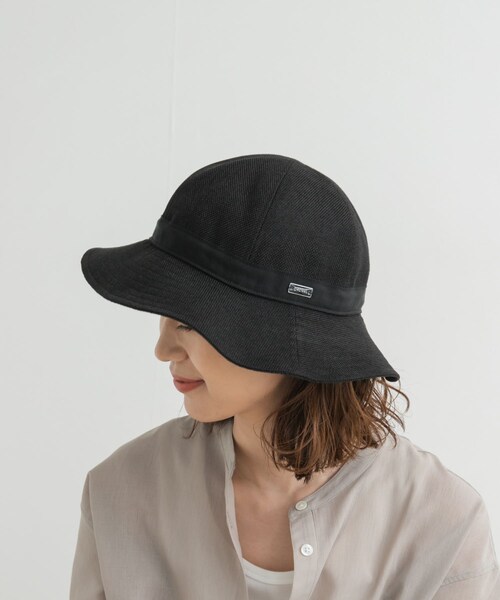 URBAN RESEARCH DOORS（アーバンリサーチドアーズ）の「ORCIVAL　6PANEL NATURAL HAT（ハット・レディース・BEIGE/BLACK・one）」の4枚目の写真