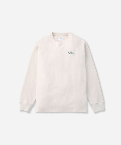 Saturdays NYC（サタデーズ ニューヨークシティ ）の「Max Weight Relaxed Surf LS Tee（Tシャツ/カットソー・レディース・ブラック/キナリ/グリーン・L/M/S/XL）」の4枚目の写真