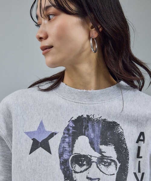 ADAM ET ROPE'（アダムエロペ）の「【COUTURE D'ADAM（クチュール ド アダム）】ビンテージスウェット photo（スウェット・レディース・グレー・38）」の9枚目の写真