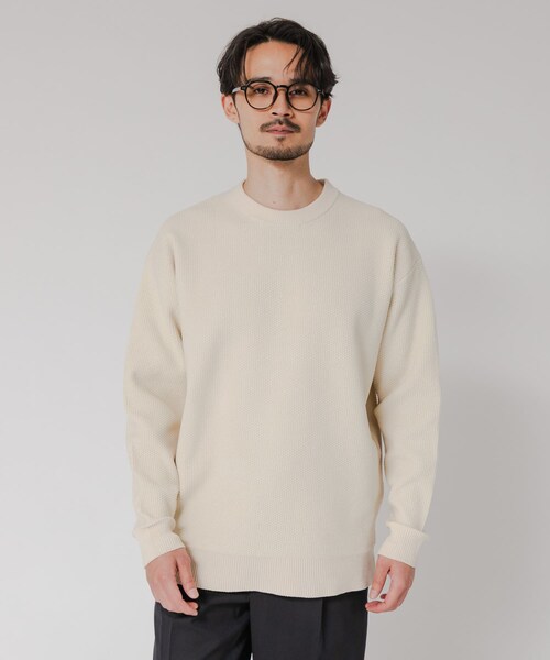 URBAN RESEARCH(アーバンリサーチ)の「モールリュクスプルオーバー(その他トップス・メンズ・IVORY/CHARCOAL/BLACK・M/L)」の8枚目の写真