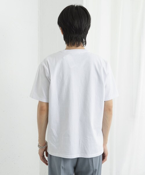 SENSE OF PLACE by URBAN RESEARCH(センスオブプレイスバイアーバンリサーチ)の「company logo short-sleeve t-shirts B(Tシャツ/カットソー・メンズ・WHITE/BLACK/L.BLUE・M/L)」の16枚目の写真