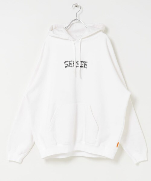 URBAN RESEARCH(アーバンリサーチ)の「SEE SEE SWEAT HOODIE(パーカー・メンズ・WHITE/BLACK・M/L/XL/XXL)」の12枚目の写真