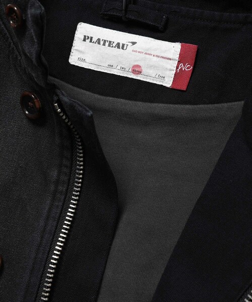 ADAM ET ROPE'（アダムエロペ）の「【PLATEAU STUDIO/プラトー スタジオ】N1 deck jacket（その他アウター・メンズ・ブラック・3）」の21枚目の写真