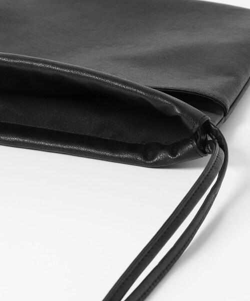 SENSE OF PLACE by URBAN RESEARCH（センスオブプレイスバイアーバンリサーチ）の「FLハンドルキンチャクショルダー（ショルダーバッグ・メンズ・BLACK/L.GRAY/PURPLE・one）」の6枚目の写真