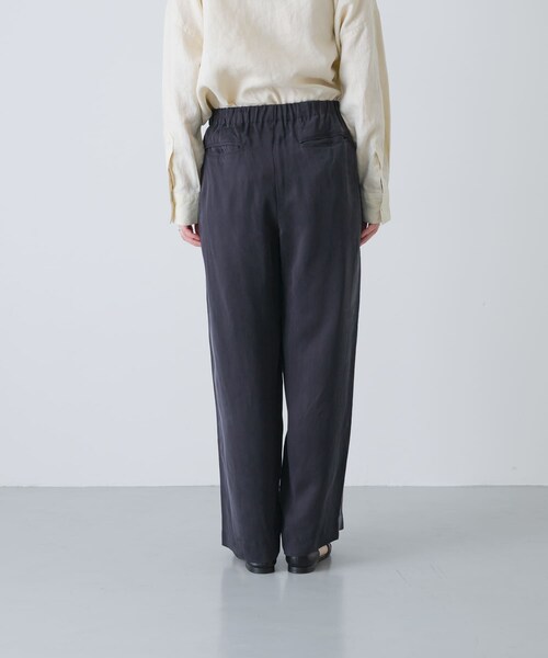 かぐれ（カグレ）の「キュプラストレートパンツ（その他パンツ・レディース・NAVY/BLACK・Free）」の17枚目の写真