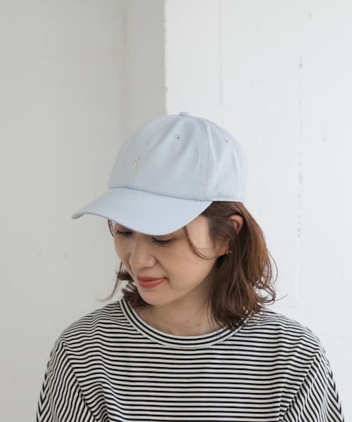 URBAN RESEARCH DOORS（アーバンリサーチドアーズ）の「GYMPHLEX　6PANEL CAP（キャップ・レディース・IVORY/PALE KHAKI/NAVY/LT.SAX・FREE）」の4枚目の写真