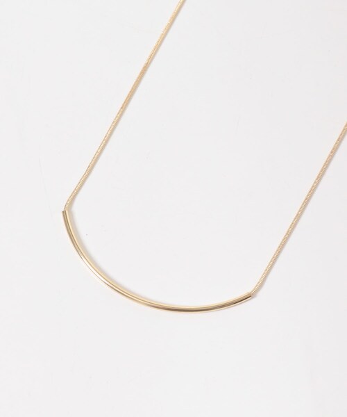 URBAN RESEARCH DOORS（アーバンリサーチドアーズ）の「カーブスライドネックレス（ネックレス・レディース・GOLD/SILVER・one）」の9枚目の写真