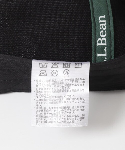 URBAN RESEARCH DOORS（アーバンリサーチドアーズ）の「L.L.Bean　JUTE CANVAS LONG BILL CAP（キャップ・メンズ・BLACK/DK.GREEN/BLU/WHT・One）」の8枚目の写真