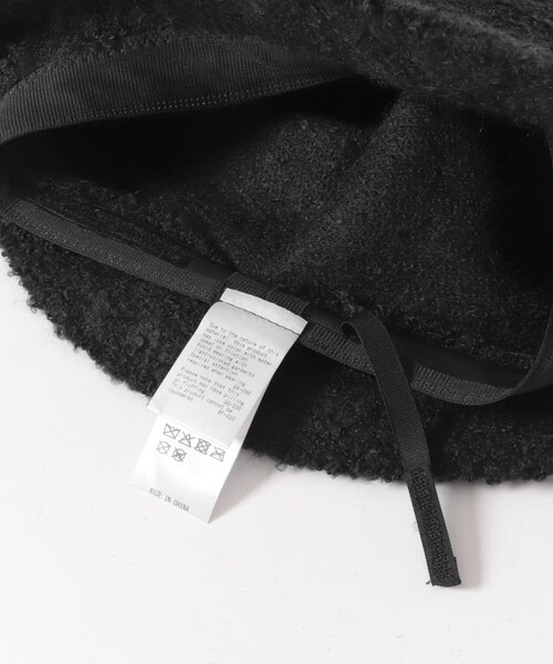 URBAN RESEARCH DOORS(アーバンリサーチドアーズ)の「ブークレバケハ(ハット・レディース・GREIGE/BLACK・one)」の8枚目の写真