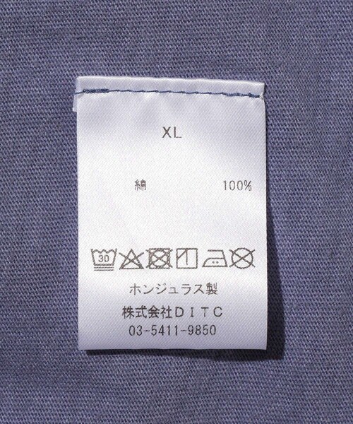 ADAM ET ROPE'(アダムエロペ)の「【BOWWOW/バウワウ】BOAT CLUB TEE AGING(Tシャツ/カットソー・メンズ・ネイビー・L/M/XL)」の13枚目の写真