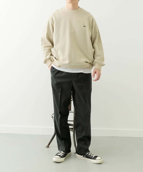 ITEMS URBANRESEARCH(アイテムズ アーバンリサーチ)の「1-tuckストレッチイージーパンツ(その他パンツ・メンズ・GRY/BEG/BRN/BLK・M/L)」の15枚目の写真