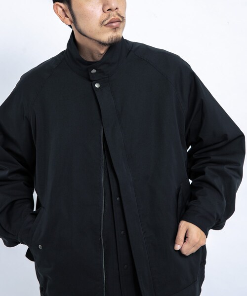 EKAL（エカル）の「SOLOTEXツイルスタンドジャケット（ブルゾン・メンズ・ネイビー/ブラック・M/L）」の20枚目の写真