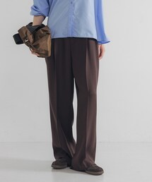 URBAN RESEARCH | new basic ダブルクロスキュプラパンツ(その他パンツ)