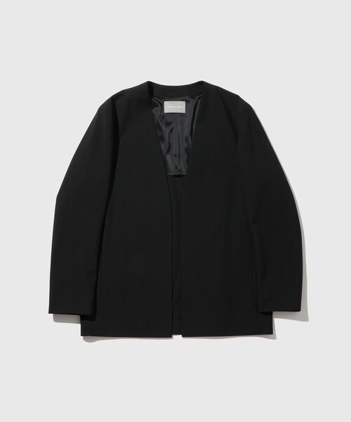 ADAM ET ROPE'（アダムエロペ）の「【DELEGANT】 ルームジャケット / セットアップ対応（ノーカラージャケット・メンズ・ブラック/チャコール/ブラウン系・L/M/S）」の10枚目の写真