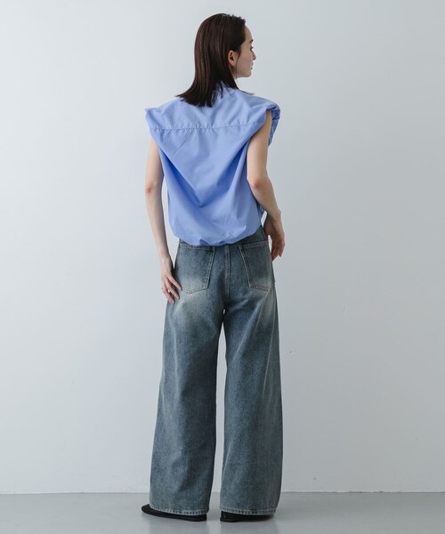 SENSE OF PLACE by URBAN RESEARCH(センスオブプレイスバイアーバンリサーチ)の「シアードットフラットパンプス(パンプス・レディース・IVORY/BLACK・S/M/L)」の18枚目の写真