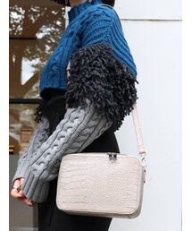 MURUA | ラウンドジップショルダーバッグ(ショルダーバッグ)