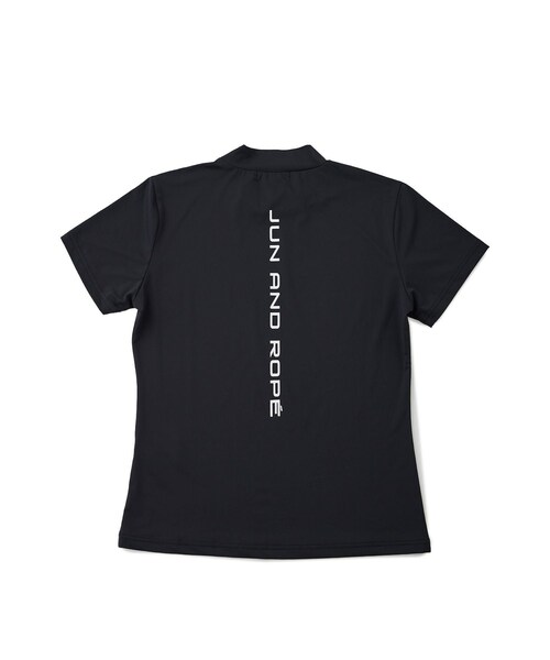 ROPE'(ロペ)の「【ESSENTIAL】半袖モックネックシャツ/UV・吸水速乾(Tシャツ/カットソー・レディース・ブラック/ホワイト/ネイビー/ラベンダー・L/M/XL)」の16枚目の写真