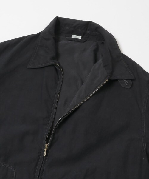 URBAN RESEARCH(アーバンリサーチ)の「A PRESSE Cotton Silk Back Gabardine Coach Jacket(ブルゾン・メンズ・BLACK/ECRU・2/3)」の14枚目の写真
