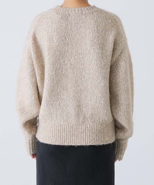 かぐれ　ニット かぐれ（カグレ）の「コットンアルパカクルーネックニット（ニット