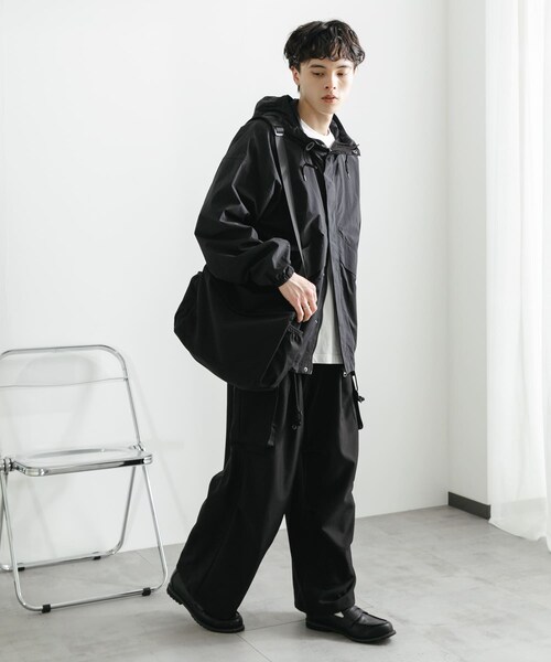 SENSE OF PLACE by URBAN RESEARCH(センスオブプレイスバイアーバンリサーチ)の「ライトフーディブルゾン(ブルゾン・メンズ・BLACK/MINT/BLUE・M/L)」の18枚目の写真