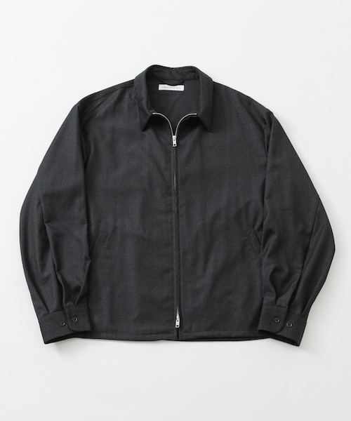 URBAN RESEARCH（アーバンリサーチ）の「WOOL BLEND SPORTS JACKET（ブルゾン・メンズ・CHARCOAL/BLACK/NVY STRIPE・M/L）」の2枚目の写真