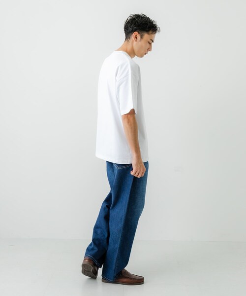 URBAN RESEARCH(アーバンリサーチ)の「Premium Organic Cotton T-shirts(Tシャツ/カットソー・メンズ・WHITE/BORDEAUX/GREEN/NAVY・M/L)」の16枚目の写真