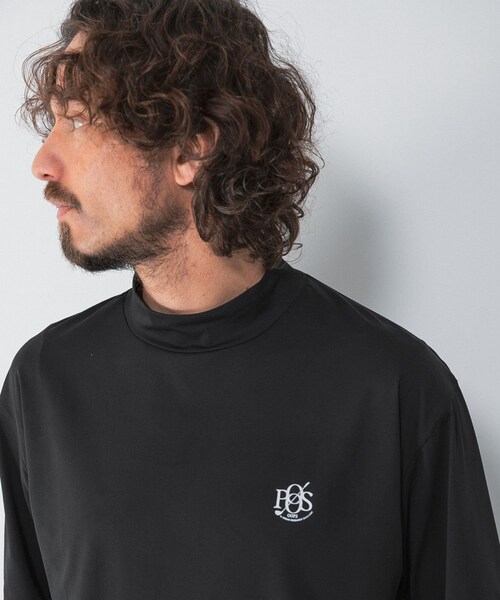 URBAN RESEARCH Sonny Label（アーバンリサーチサニーレーベル）の「OOPS　吸水速乾モックネックTシャツ（Tシャツ/カットソー・メンズ・WHITE/BLACK/WHITE 廃番/BLACK 廃番・M/L/XL/4）」の21枚目の写真