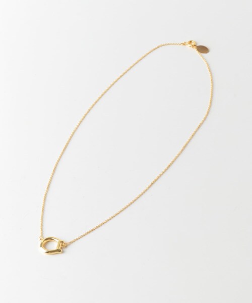 URBAN RESEARCH DOORS（アーバンリサーチドアーズ）の「chibi jewels　SHACKLENECKLACE（ネックレス・レディース・gold・One）」の5枚目の写真