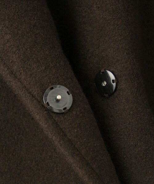 ROPE'（ロペ）の「【GIA STUDIOS（ジア・ストゥディオス）】SHORT COAT｜コート（その他アウター・レディース・ダークブラウン系・S）」の8枚目の写真