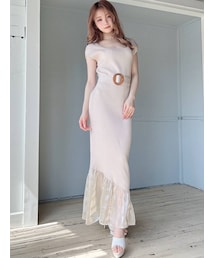 RESEXXY | 裾シアーマーメイドワンピース(ワンピース)