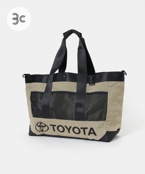 URBAN RESEARCH(アーバンリサーチ)の「TOYOTA UPCYCLE TOTE(トートバッグ・メンズ・グレー/オリーブ/ベージュ/ブルー/ブラック・-)」の3枚目の写真