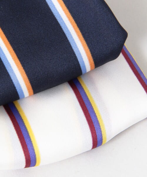 SENSE OF PLACE by URBAN RESEARCH(センスオブプレイスバイアーバンリサーチ)の「メタルリングストライプヘアバンド(ヘアバンド・レディース・WHITE/NAVY・One)」の9枚目の写真