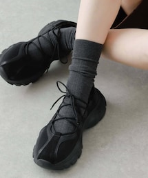 SENSE OF PLACE by URBAN RESEARCH | レースアップバレエスニーカー(スニーカー)