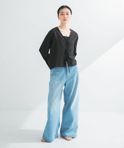 URBAN RESEARCH（アーバンリサーチ）の「『別注』Lee101×URBAN RESEARCH　BAGGYPANTS（デニムパンツ・レディース・LIGHT USED/ONE WASH/DARK USED/MEDIUMUSED・XS/S/M/L）」の9枚目の写真