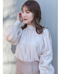 MERCURYDUO | 2WAYスリットスリーブブラウス(シャツ/ブラウス)