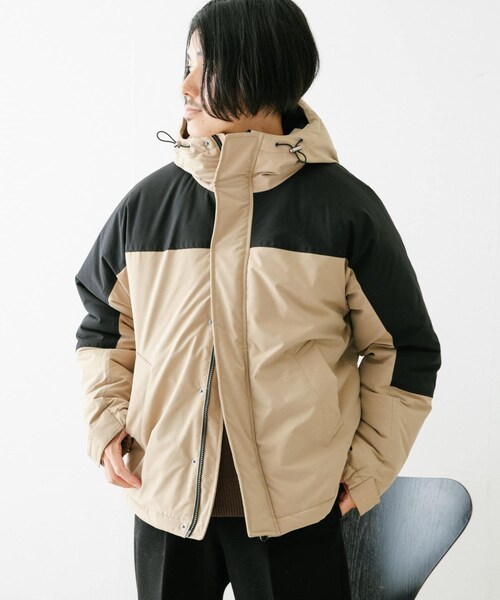 ITEMS URBANRESEARCH（アイテムズ アーバンリサーチ）の「中綿マウンテンパーカー（マウンテンパーカー・メンズ・KHK/BEG/CHA・M/L）」の2枚目の写真