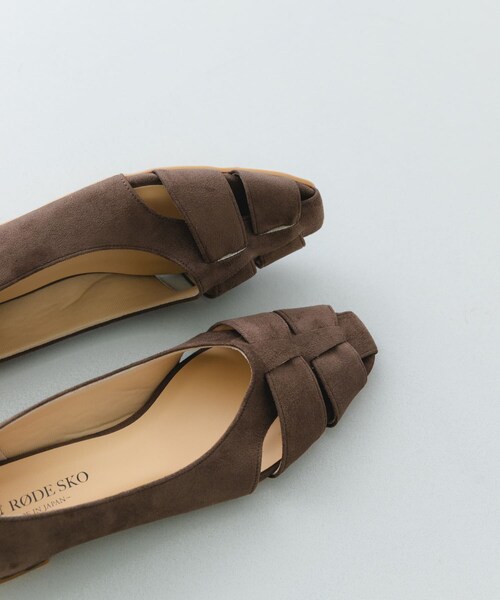 RODE SKO（ロデスコ）の「『MADE IN JAPAN』 1.5センチグルカパンプス（パンプス・レディース・BROWN/IVORY/EGG・36/37/38）」の18枚目の写真