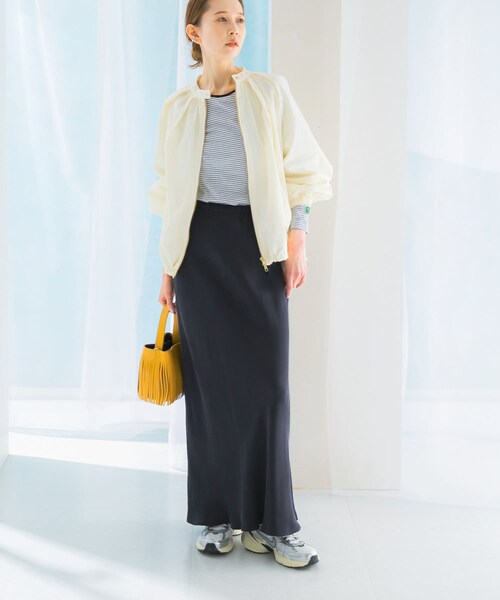 URBAN RESEARCH ROSSO（アーバンリサーチロッソ）の「ギャザーボリュームブルゾン（ブルゾン・レディース・L/KHAKI/OFF WHITE/BLACK・FREE）」の12枚目の写真