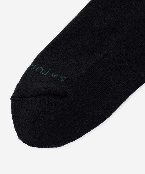 Saturdays NYC（サタデーズ ニューヨークシティ ）の「S.NYC Quarter Socks（ソックス/靴下・レディース・ブラック/ホワイト/キミドリ・F）」の12枚目の写真