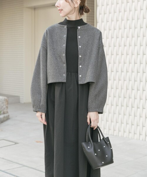 ITEMS URBANRESEARCH（アイテムズ アーバンリサーチ）の「マルチWAYセットワンピース（ワンピース・レディース・MUS/GRY/CHA・Free）」の10枚目の写真