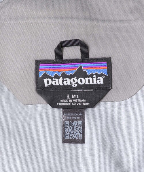 URBAN RESEARCH DOORS（アーバンリサーチドアーズ）の「patagonia　Torrentshell 3L Rain Jacket（テーラードジャケット・メンズ・OLGG/MRLB/PMTP/AMRE/BLK/SMDB・S/M/L/XL）」の17枚目の写真