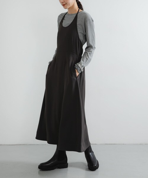 URBAN RESEARCH（アーバンリサーチ）の「ウールコットンロングスリーブカットソー（Tシャツ/カットソー・レディース・OFF WHITE/CHERRY RED/BLACK/BORDER・Free）」の20枚目の写真